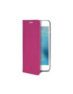 Celly AIRPELLE800PK custodia per cellulare 11,9 cm (4.7") Custodia a libro Rosa