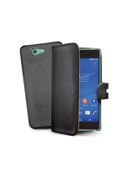 Celly AMBO custodia per cellulare 11,7 cm (4.6") Custodia a borsellino Nero