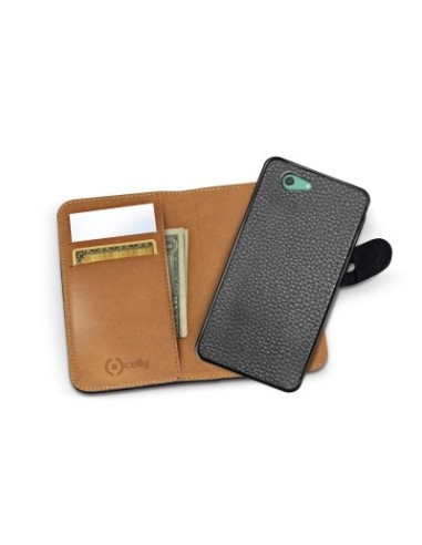 Celly AMBO custodia per cellulare 11,7 cm (4.6") Custodia a borsellino Nero