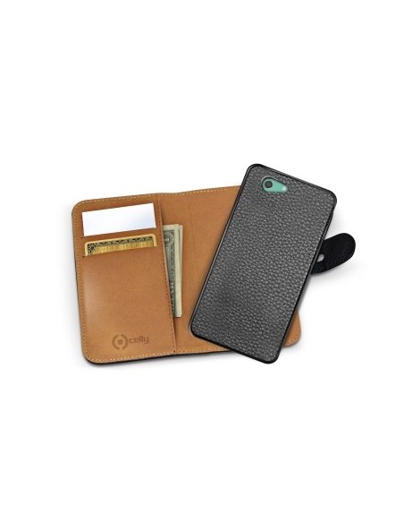 Celly AMBO custodia per cellulare 11,7 cm (4.6") Custodia a borsellino Nero