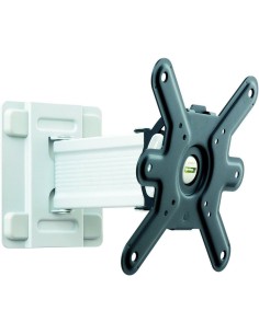 Nilox AMER043420 Supporto TV a parete 81,3 cm (32") Nero, Bianco