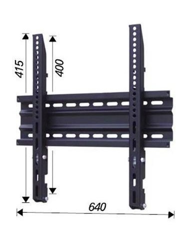 Nilox AMOM06145 Supporto TV a parete 127 cm (50") Nero