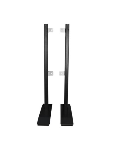 Nilox AMPE1485PR Supporto TV a parete 2,03 m (80") Nero