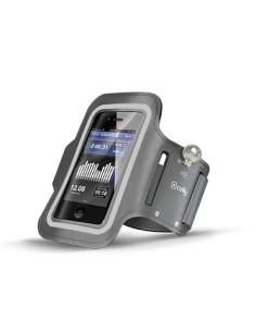 Celly ARMBAND02 custodia per cellulare Fascia da braccio Grigio