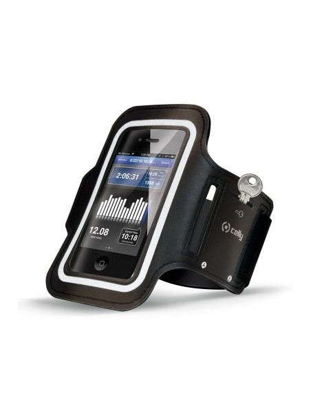 Celly ARMBAND06 custodia per cellulare Fascia da braccio Nero