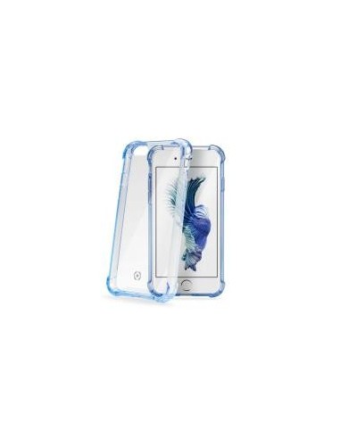Celly ARMOR700LB custodia per cellulare 11,9 cm (4.7") Cover Blu, Trasparente