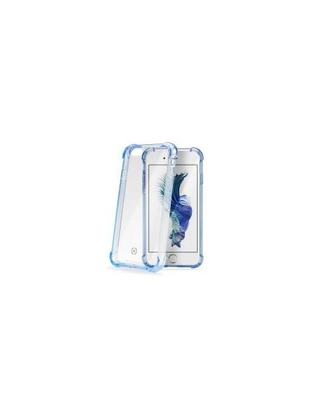Celly ARMOR700LB custodia per cellulare 11,9 cm (4.7") Cover Blu, Trasparente