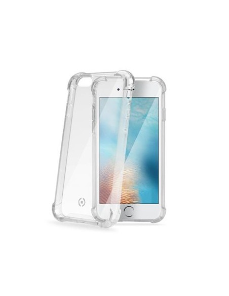 Celly ARMOR800WH custodia per cellulare 11,9 cm (4.7") Cover Trasparente, Bianco