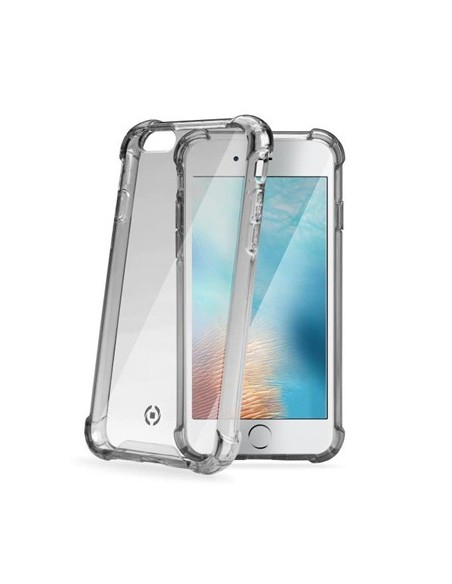 Celly ARMOR801BK custodia per cellulare 14 cm (5.5") Cover Nero, Trasparente