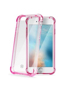 Celly ARMOR801PK custodia per cellulare 14 cm (5.5") Cover Rosa, Trasparente