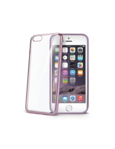 Celly BCLIP6SFX custodia per cellulare 11,9 cm (4.7") Custodia con bordo Rosa