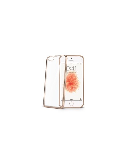 Celly BCLIPSEGD custodia per cellulare 10,2 cm (4") Cover Marrone, Trasparente