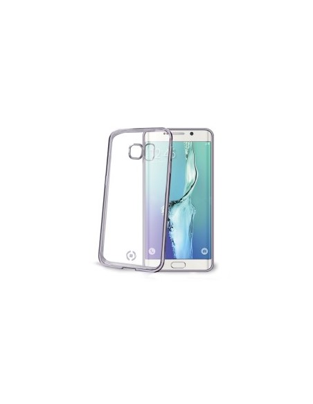 Celly BCLS6EPDS custodia per cellulare Cover Argento, Trasparente