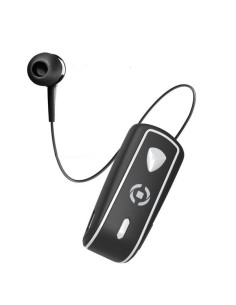 Celly BHSNAILBK cuffia e auricolare Wireless In-ear Auto Bluetooth Nero