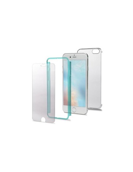 Celly BODY800TF custodia per cellulare 11,9 cm (4.7") Cover Blu, Trasparente