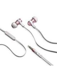Celly BSIDE35RG cuffia e auricolare Cablato In-ear Musica e Chiamate Oro, Bianco