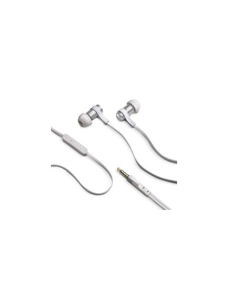 Celly BSIDE35SV cuffia e auricolare Cablato In-ear Musica e Chiamate Argento, Bianco