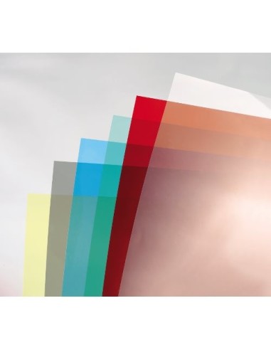 GBC Copertine per rilegatura ColorClear rosse 180 micron (100)