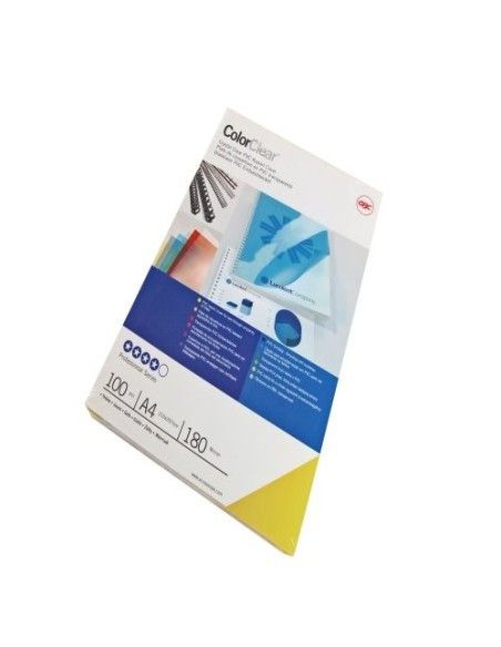 GBC Copertine per rilegatura ColorClear fumo 180 micron (100)