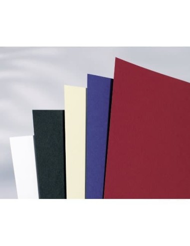 GBC Copertine per rilegatura tradizionali A4 220gsm bianche(100)