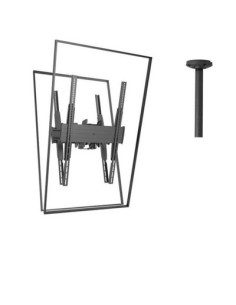 Nilox CHKITBBP0507 Supporto TV a parete 152,4 cm (60") Nero