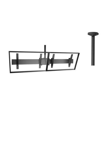 Nilox CHLCM2X1U0507 Supporto TV a parete 139,7 cm (55") Nero