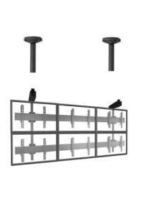Nilox CHLCM3X2U0507 Supporto TV a parete 127 cm (50") Nero