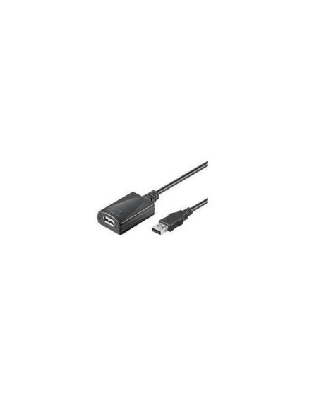 Nilox 5.0m USB 2.0 A M F cavo USB 5 m USB A Nero