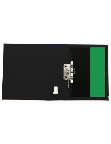 Rexel D266131 intercalare Cartella a soffietto espandibile Nero, Verde