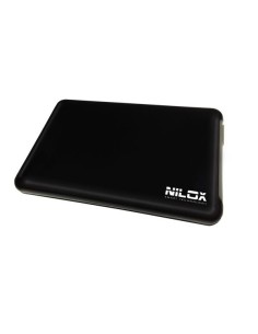 Nilox DH0002BK contenitore di unità di archiviazione Custodia per Disco Rigido (HDD) Nero 2.5"