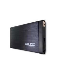 Nilox DH0002BKALUSB contenitore di unità di archiviazione Custodia per Disco Rigido (HDD) Nero 2.5"