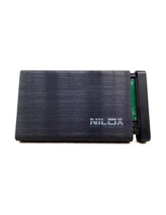 Nilox DH0002BKALUSB contenitore di unità di archiviazione Custodia per Disco Rigido (HDD) Nero 2.5" 2