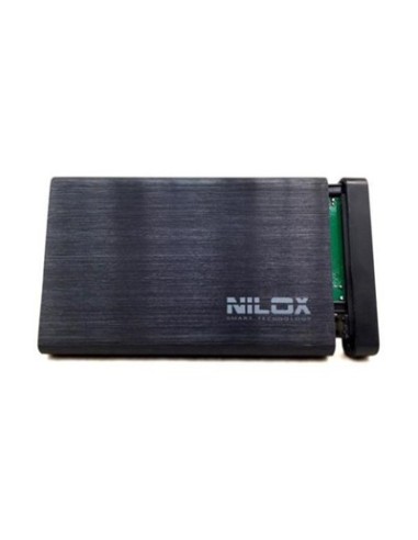 Nilox DH0002BKALUSB contenitore di unità di archiviazione Custodia per Disco Rigido (HDD) Nero 2.5"