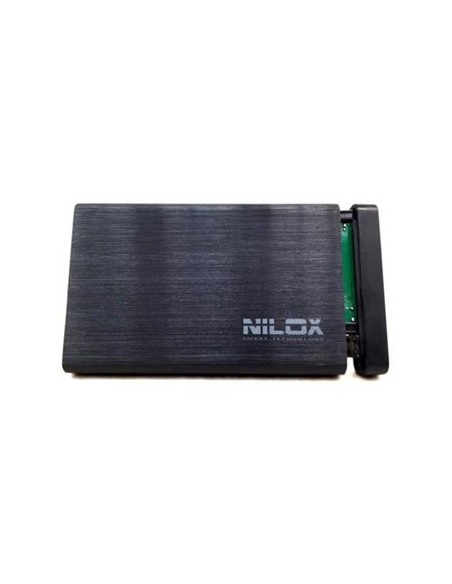 Nilox DH0002BKALUSB contenitore di unità di archiviazione Custodia per Disco Rigido (HDD) Nero 2.5"