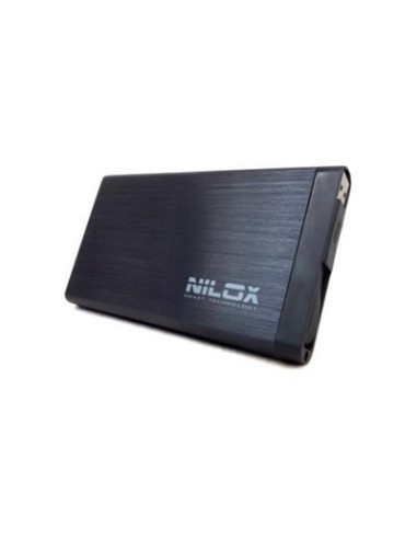 Nilox DH0002BKALUSB contenitore di unità di archiviazione Custodia per Disco Rigido (HDD) Nero 2.5"