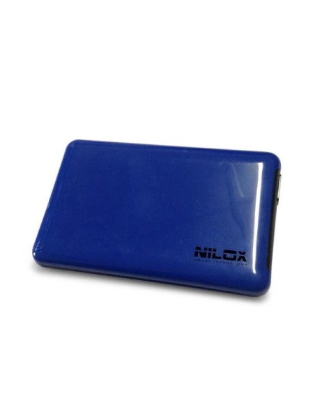 Nilox DH0002BL contenitore di unità di archiviazione Custodia per Disco Rigido (HDD) Blu 2.5"
