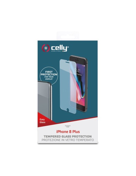 Celly EASY803 protezione per lo schermo e il retro dei telefoni cellulari Pellicola proteggischermo trasparente Apple 1 pz