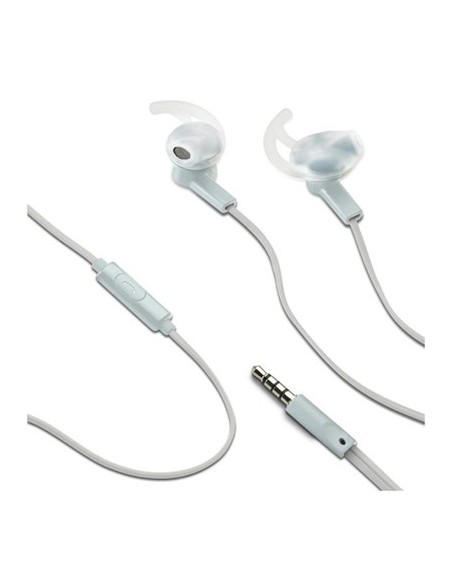 Celly FITBEATWH cuffia e auricolare Cablato In-ear Bianco