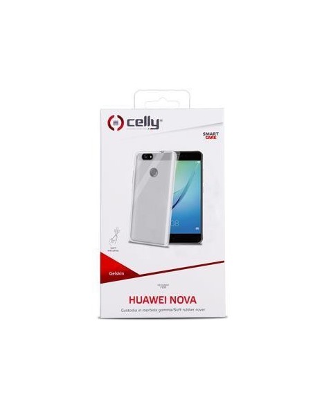 Celly Gelskin custodia per cellulare 12,7 cm (5") Cover Trasparente