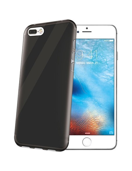 Celly GELSKIN801BK custodia per cellulare 14 cm (5.5") Cover Nero