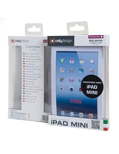 Celly GELSKINT03 custodia per tablet Custodia a libro Trasparente