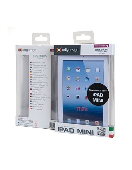 Celly GELSKINT03 custodia per tablet Custodia a libro Trasparente