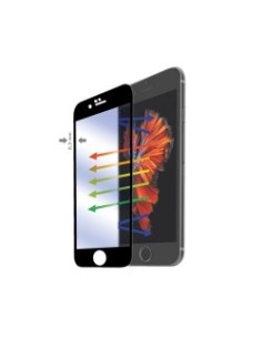 Celly GLASS701BK protezione per lo schermo e il retro dei telefoni cellulari Apple 1 pz