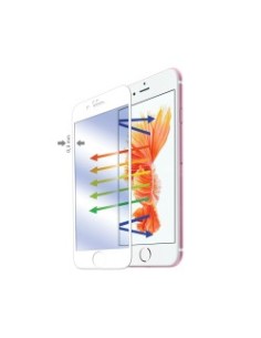 Celly GLASS701WH protezione per lo schermo e il retro dei telefoni cellulari Apple 1 pz