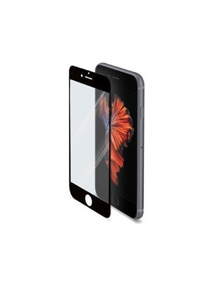Celly GLASS801BK protezione per lo schermo e il retro dei telefoni cellulari Pellicola proteggischermo trasparente Apple 1 pz
