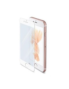 Celly GLASS801WH protezione per lo schermo e il retro dei telefoni cellulari Pellicola proteggischermo trasparente Apple