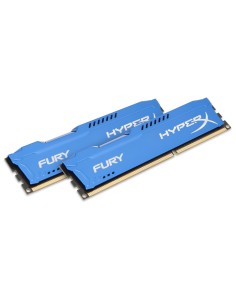 HyperX FURY Blue 8GB 1600MHz DDR3 memoria 2 x 4 GB