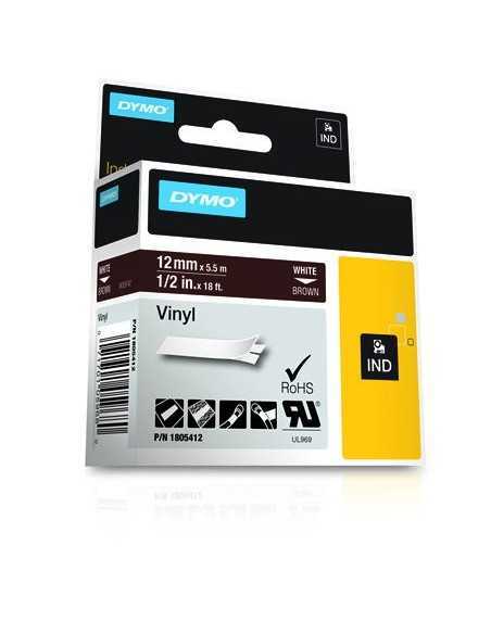 Dymo NASTRO 12MMX 5 5M VINILE BI MA  1805412 0071701059680 MATERIALE DI CONSUMO