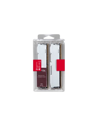 HyperX FURY Memory White 32GB DDR4 2133MHz Kit memoria 2 x 16 GB