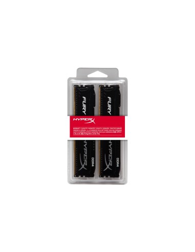 HyperX FURY Black 32GB DDR4 2666MHz Kit memoria 2 x 16 GB